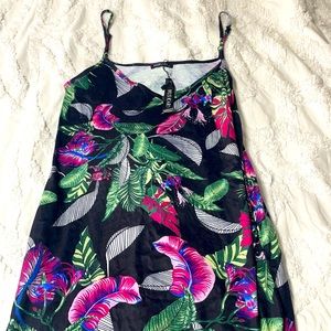 Tropical maxi dress